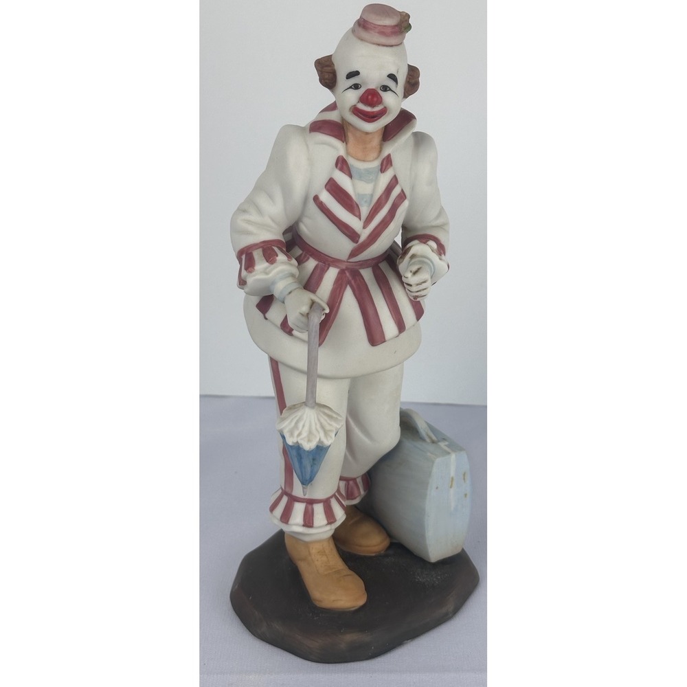 Vtg Flambro Felix Adler Clown Figurine 1985 Limited Ed 2245/9500 Circus World